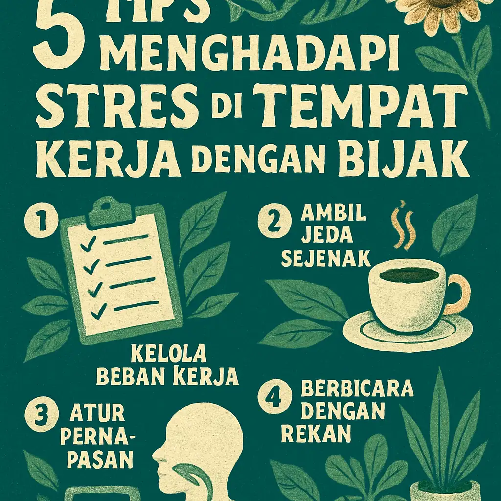 5 Tips Menghadapi Stres di Tempat Kerja dengan Bijak
