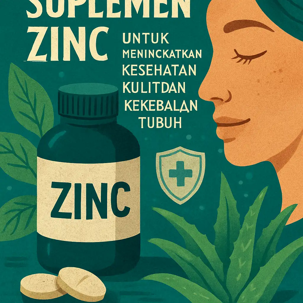 Suplemen Zinc untuk Meningkatkan Kesehatan Kulit dan Kekebalan Tubuh
